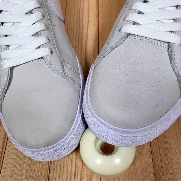 Nike SB Zoom Blazer Mid ISO Unbleached Skate Shoes - Picture 6 of 6